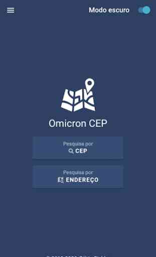 Omicron CEP - Busca por CEP e endereço 2