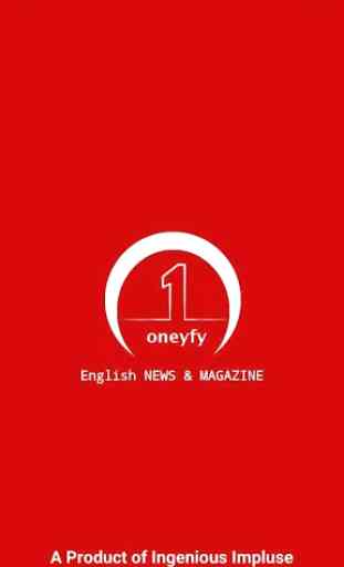 Oneyfy English News & Magazine-All in One News App 1