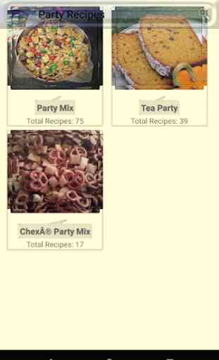 Party recipes - Party Mix, Tea Party 1