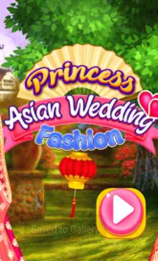 Princesses Asian Wedding Fashion 1