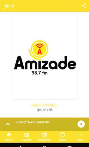 Rádio Amizade FM 98.7 2