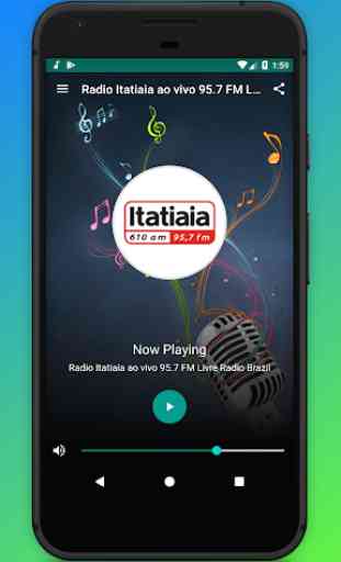 Radio Itatiaia ao vivo 95.7 FM Livre Radio Brazil 1