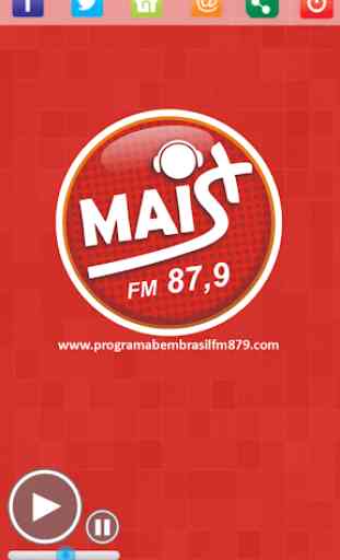 Rádio Mais FM 87.9 2