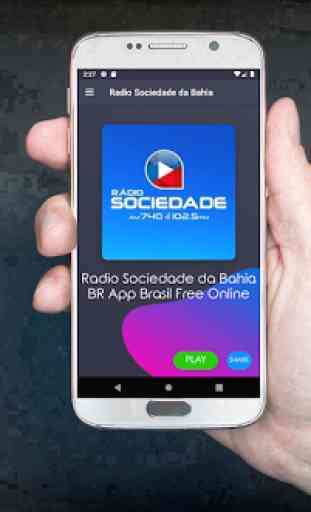Radio Sociedade da Bahia BR App Brasil Free Online 1