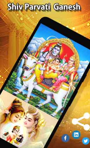 Shiv Parvati Ganesh Wallpaper HD 3