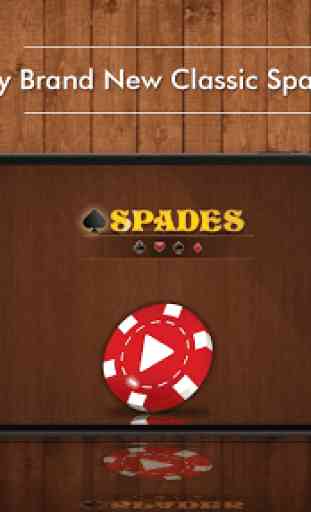 spades free card game - Classic spades ♠️ 4