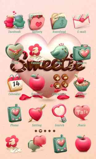 Sweetie Theme - ZERO launcher 2