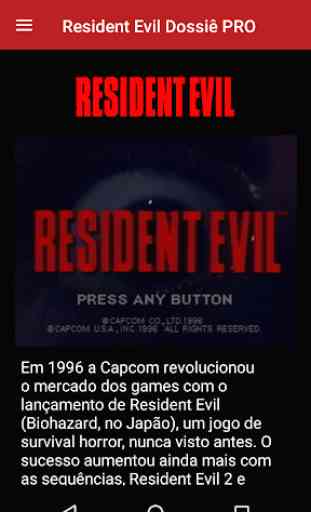 The Resident Evil Dossiê Premium Edition 1