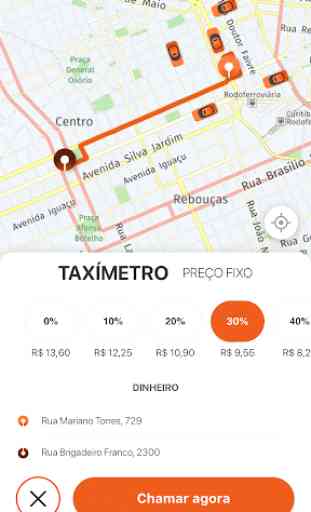URBS Táxi Curitiba para Passageiros 2