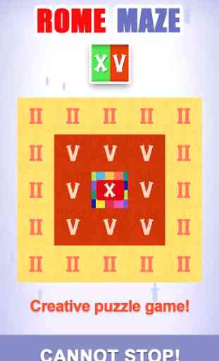XV - Rome number puzzle game 3