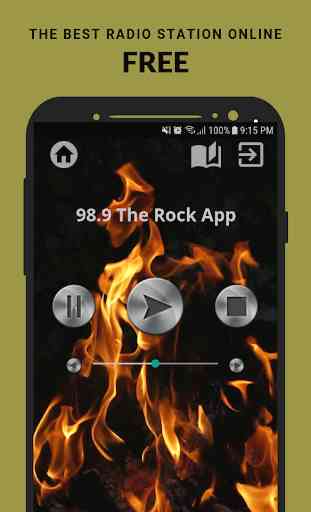 98.9 The Rock App Radio FM USA Free Online 1