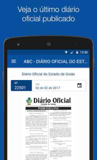 ABC - DIÁRIO OFICIAL DE GOIÁS 1