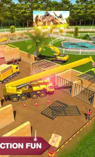 Animal Transport Zoo Construction Games 1
