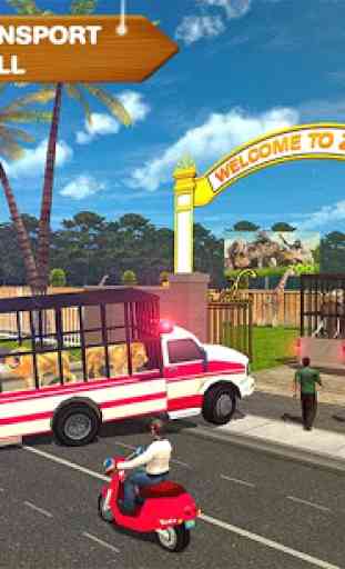 Animal Transport Zoo Construction Games 4