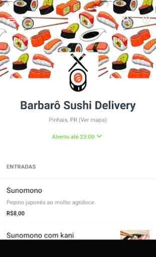 Barbarô Sushi Delivery 1
