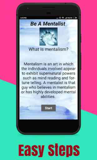 Be a mentalist - Invoke mentalist or psychic power 3