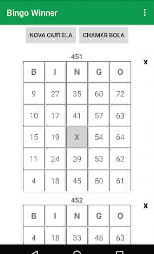 Bingo Winner (Free) - Marcar Cartela de Bingo 1