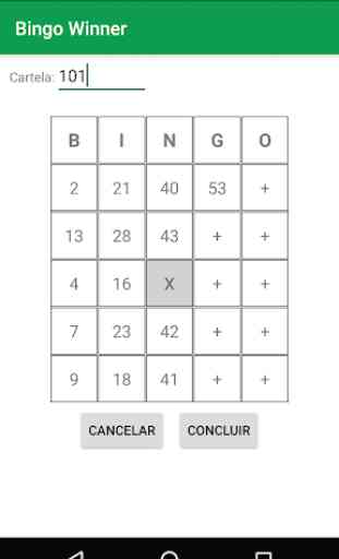 Bingo Winner (Free) - Marcar Cartela de Bingo 2