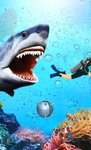 Bravo Tubarão Ataque - Selvagem Tubarão Jogo 2019 2