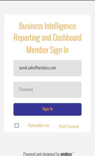 Business Intelligence Reporting and Dashboard 2