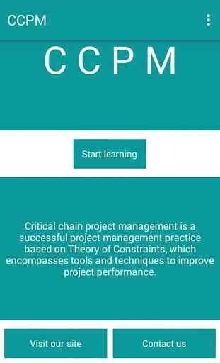 CCPM - Critical Chain Project Management 1