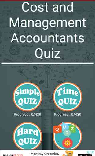Cost and Management Accountants test Quiz 1