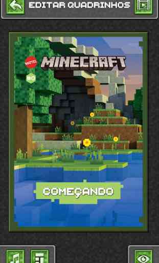 Criador de Quadrinho Minecraft 4