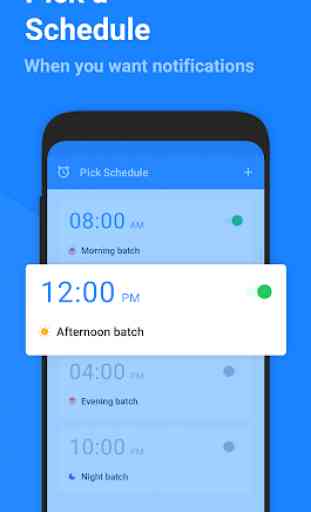 Daywise: Schedule Notifications. Be calm & focused 3