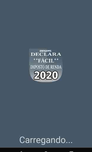 Declara facil 2020 - imposto de renda 1