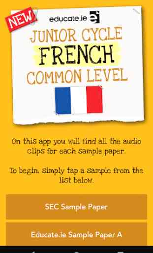 Educate.ie French Exam Audio 1
