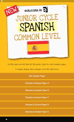 Educate.ie Spanish Exam Audio 3