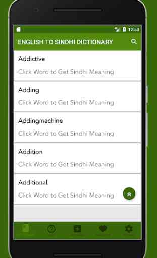 English Sindhi Dictionary Offline 2
