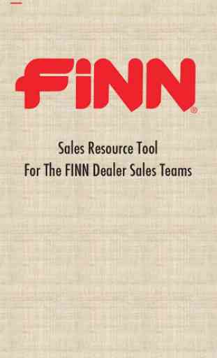 FINN Sales Resource Tool 1
