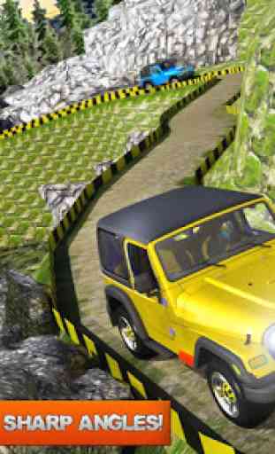 Fora da estrada Jipe Extremo Dirigindo Simulador 3