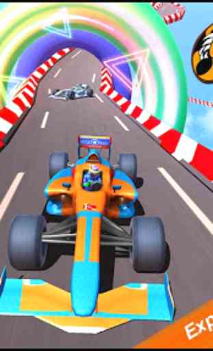 fórmula carro: carro dublê - jogos GT Racing 1
