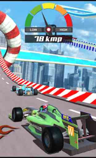 fórmula carro: carro dublê - jogos GT Racing 2