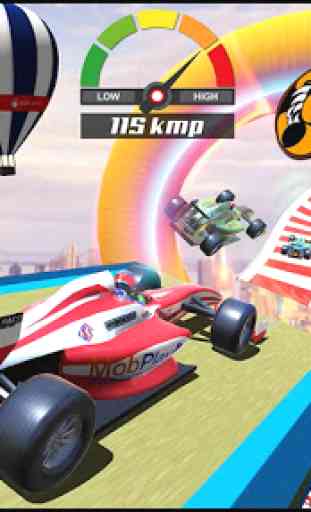 fórmula carro: carro dublê - jogos GT Racing 4
