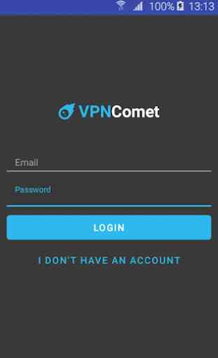 Free VPN - VPNComet 3