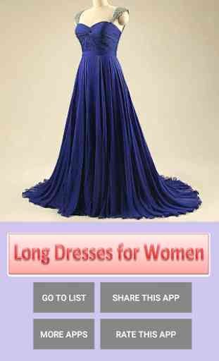 Girls Long Dresses 1