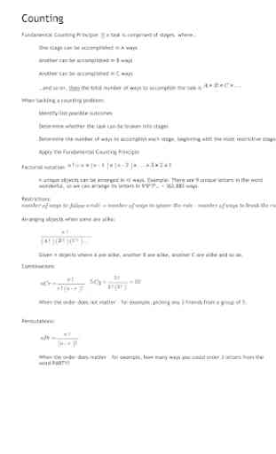 GRE Math Formulas 3