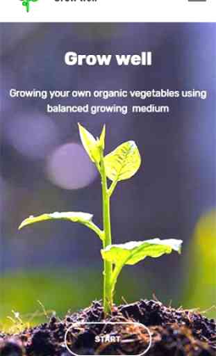 Grow well organically by yourself 1