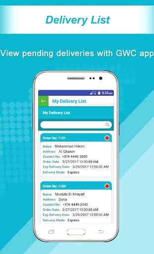 GWC Delivery Tracking System 2