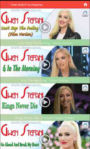 Gwen Stefani Top Ringtones 4
