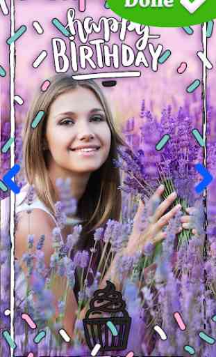 Happy Birthday Frame For Pictures Photo Editor 2