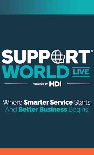 HDI's SupportWorld Live 1