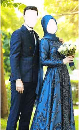 Hijab Couples Photo Suit New 2