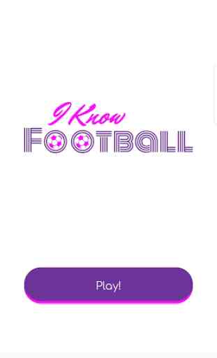 I Know Football 1