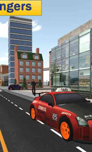 inteligente Táxi dirigindo simulador 2