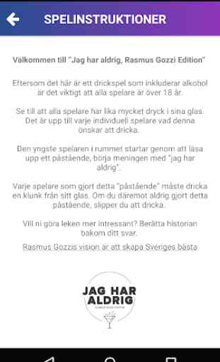 Jag Har Aldrig – Rasmus Gozzi Edition 2