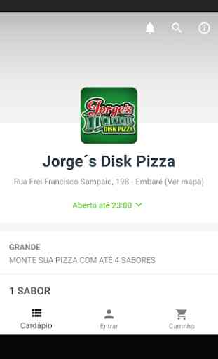 Jorge´s Disk Pizza 1